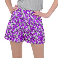 Hippyverse Alien Ying Yang Shorts by Bayarea51