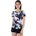 Hippieverse Alien Ying Yang Cyborg Cut Tee View1