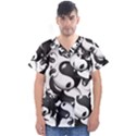 Hippieverse Men s V-Neck Scrub Top View1