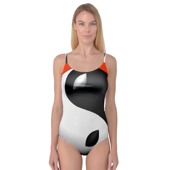 Hippyverse 3-D Ying Yang Bodysuit