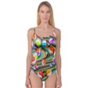 Hippyverse 3-d Rainbow Alien Ying Yang Bodysuit View1