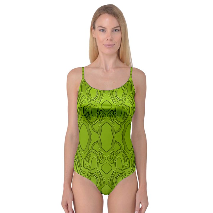 Baylien Plasma Green Bodysuit 