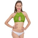 Baylien Plasma Green Halter Bikini Top View1