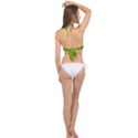 Baylien Plasma Green Halter Bikini Top View2