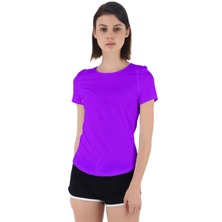 Bay Area 51 Purple Cyborg Cut Tee