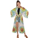 Cypto-dye Maxi Kimono View1