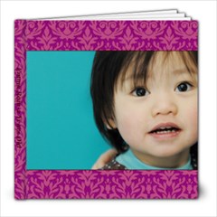 Emma 2yr portraits - 8x8 Photo Book (20 pages)