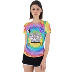 Haters Need To Height Rainbow Cyborg Cut Tee by Bayarea51