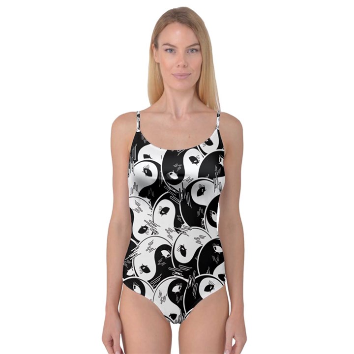 Hippyverse Alien Ying Yang Bodysuit