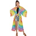 Hippyverse Rainbow Cypto-Dye Maxi Kimono View1