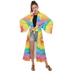 Haters Need To Height Maxi Kimono by Bayarea51