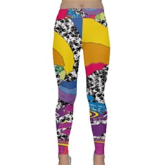 Hippyverse Psyca-cyber Yoga Leggings by Bayarea51