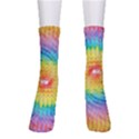 Hippyverse Rainbow Cypto-dye Crew Socks View1