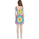 Hippyverse Rainbow Cypto-dyed Velvet Cutout Dress View2