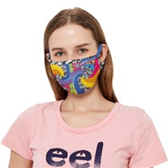 Hippyverse Pysca-cyber Crease Cloth Face Mask (adult) by Bayarea51