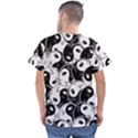 Hippyverse Alien Ying Yang Men s V-Neck Scrub Top View2