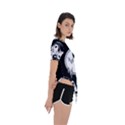 Hippyverse Alien Ying Yang Asymmetrical Short Sleeve Sports Tee View3