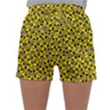 Alien Happyface Women s Satin Sleepwear Shorts View1