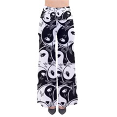 Hippyverse Alien Ying Yang Palazzo Pants by Bayarea51