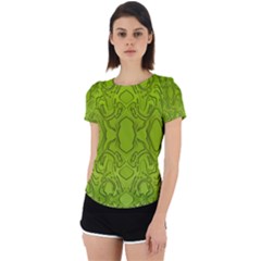 Baylien Plasma Green Cyborg Cut Tee by Bayarea51