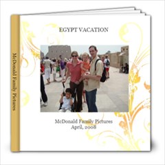 Egypt 2008 - 8x8 Photo Book (20 pages)