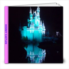 DISNEY CASTLES - 8x8 Photo Book (20 pages)