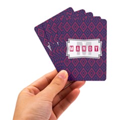 Playing Cards Single Design (Rectangle) with Custom Box 