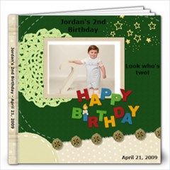Jordan s 2nd birthday 12x12 - 12x12 Photo Book (20 pages)