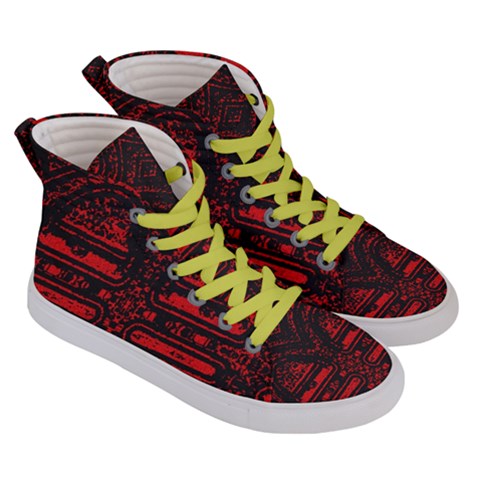 Men s Hi-Top Skate Sneakers 