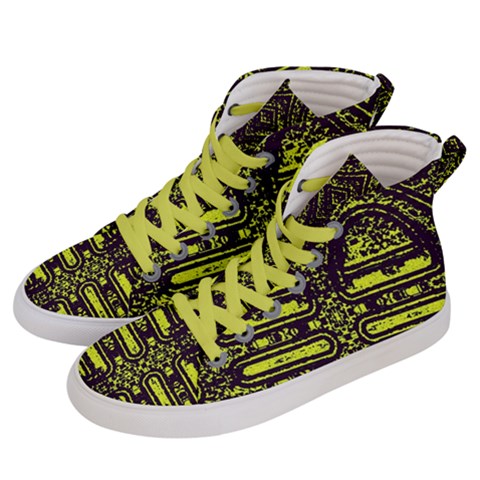 Men s Hi-Top Skate Sneakers 