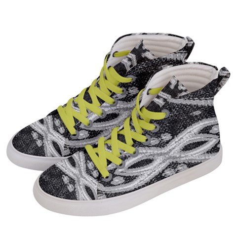 Men s Hi-Top Skate Sneakers 