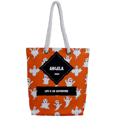 Full Print Rope Handle Tote (Small) 