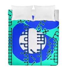 Duvet Cover Double Side (Full/ Double Size) 