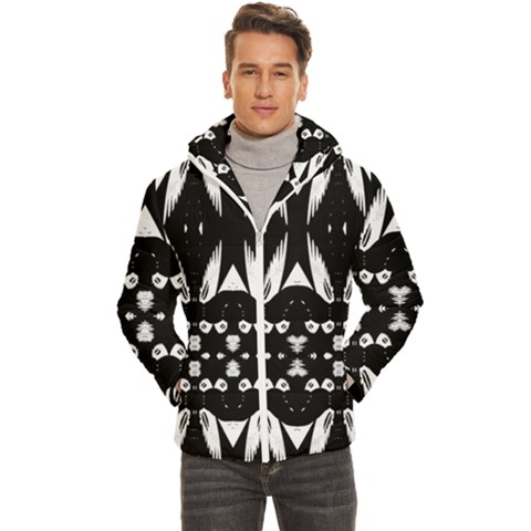 Men s Hooded Quilted Jacket 