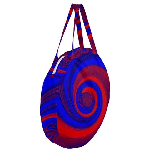 Giant Round Zipper Tote 