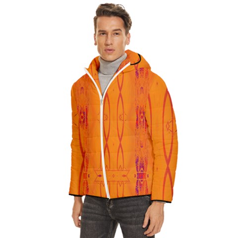 Men s Hooded Quilted Jacket 