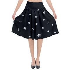 Bskirt3 - Flared Midi Skirt
