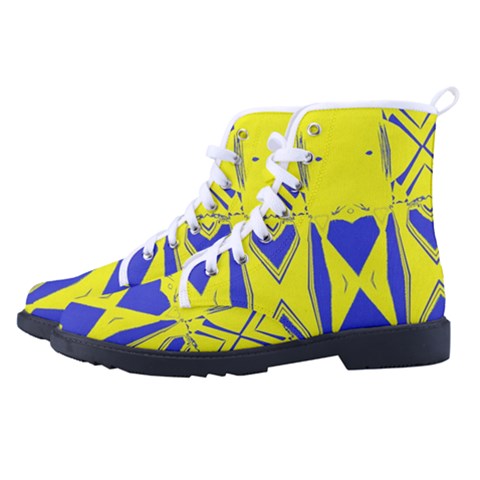 Men s High-Top Canvas Sneakers 