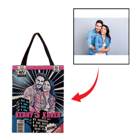 Classic Tote Bag Couple 