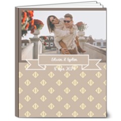 Personalized Photo Name Pattern Hardcover Notebook