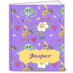 Personalized Name Y2K Hardcover Notebook - 8  x 10  Hardcover Notebook