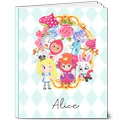 Personalized Photo Name Alice Hardcover Notebook