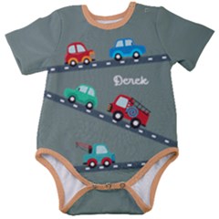 Personalized Car Name Baby Short Sleeve Bodysuit