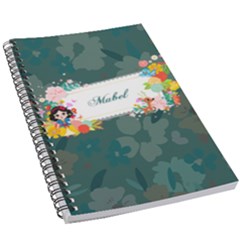 Personalized Name Snow White Notebook - 5.5  x 8.5  Notebook