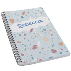 Personalized Name Stone Notebook - 5.5  x 8.5  Notebook