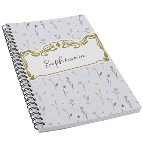 5.5  x 8.5  Notebook 