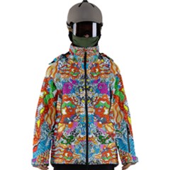 Supersonic Mermaid Chaser Zip Ski Jacket - Men s Zip Ski and Snowboard Waterproof Breathable Jacket