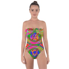 Tie Back One Piece Swimsuit