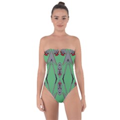 Tie Back One Piece Swimsuit