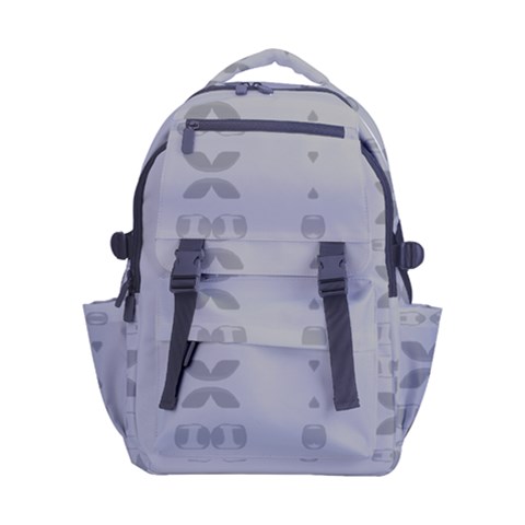 Carry-on Double Buckle Travel Backpack 